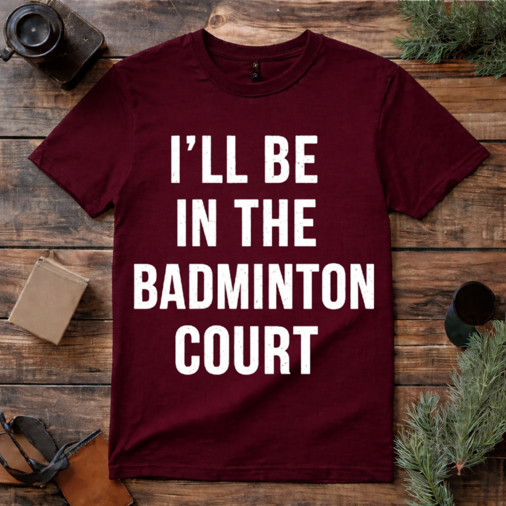 In the Badminton Court T Shirt
