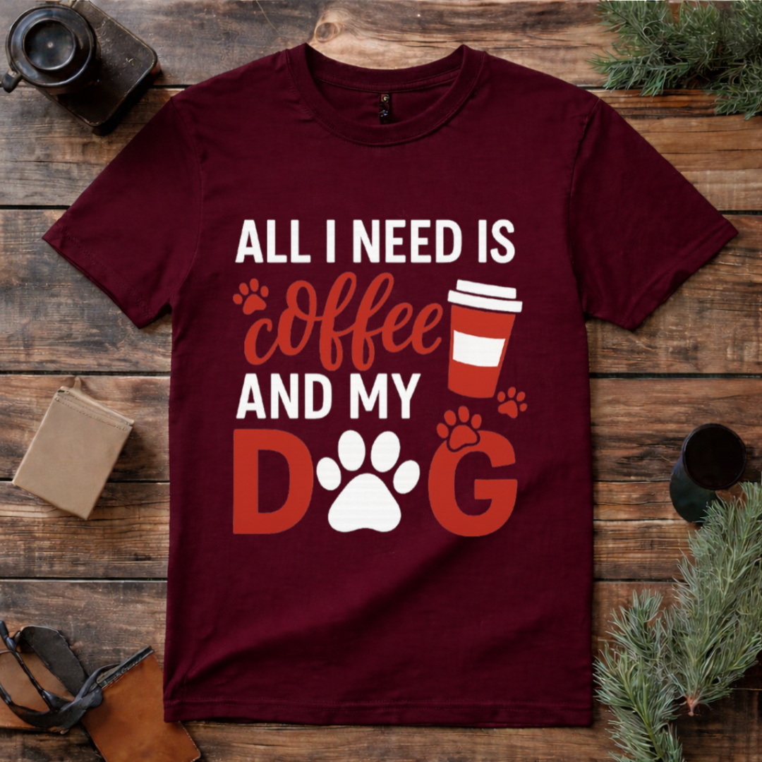 Coffee and My Dog T Shirt