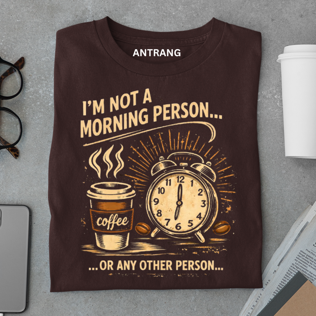 Coffee Before People T Shirt