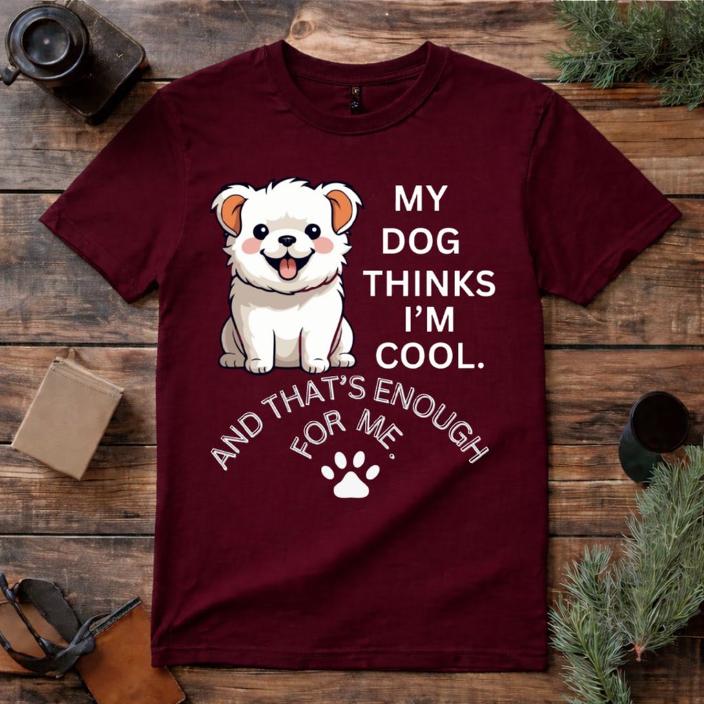 My Dog Thinks I’m Cool T Shirt