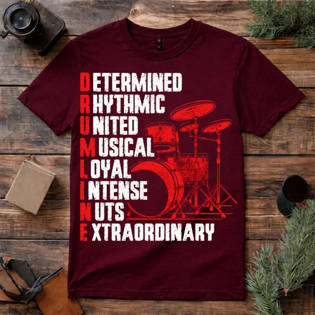 Music Drummer Motivation T Shirt