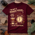 Coffee Before People T Shirt