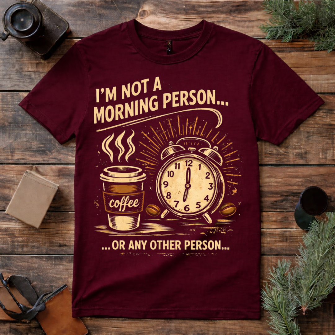 Coffee Before People T Shirt