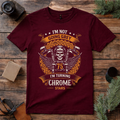 Turning Chrome Biker T Shirt