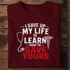Life Savior Premium Cotton T Shirt