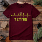 Tennis Heartbeat T Shirt