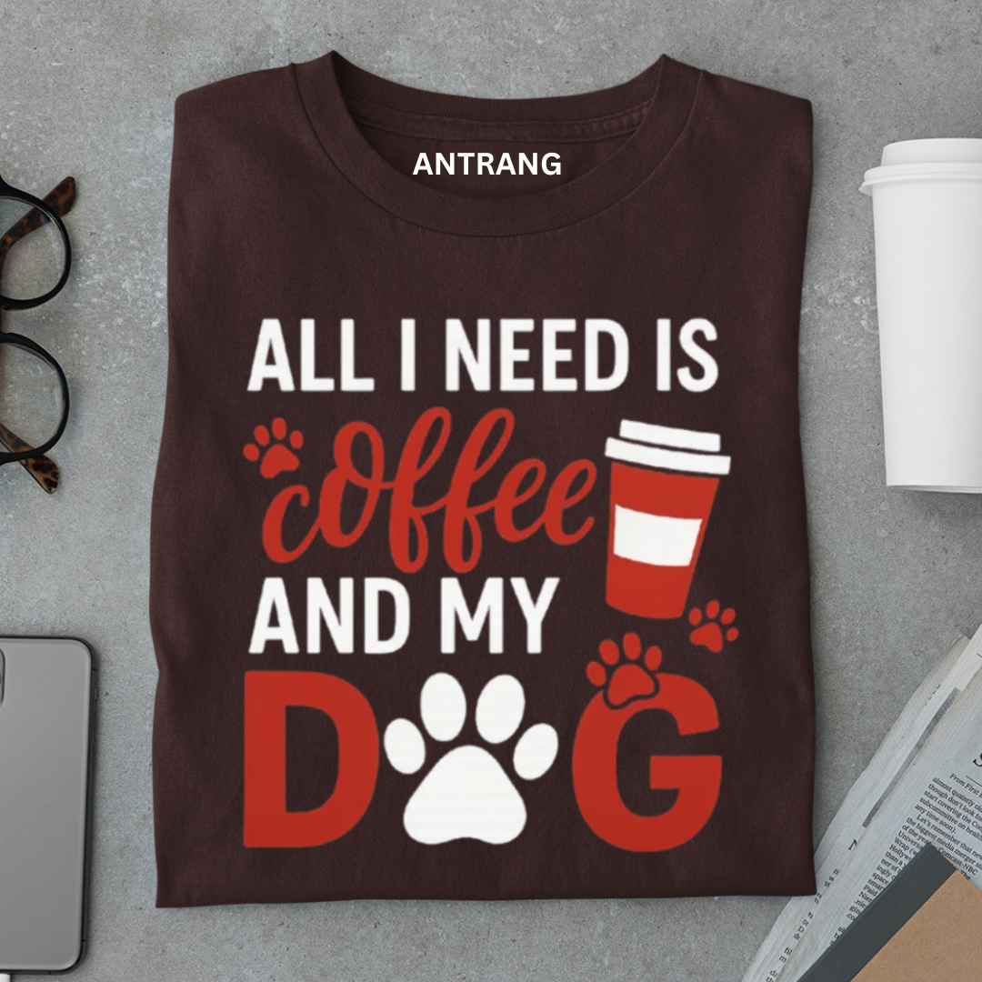Coffee and My Dog T Shirt