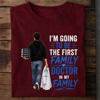 First Family Male Doctor Premium Cotton T Shirt