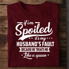 Spoiled Wife Premium Cotton T Shirt