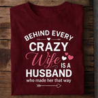 Crazy Wife T Shirt