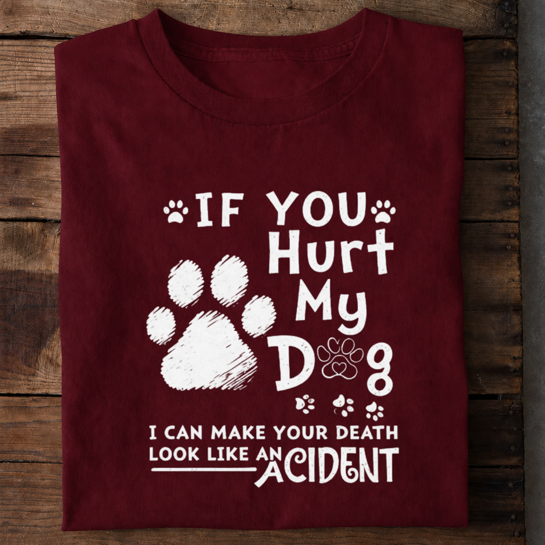 Don’t Hurt My Dog Premium Cotton T Shirt