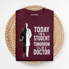 Today Student Tomorrow Doctor Dark T Shirt