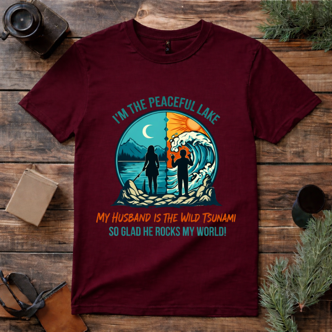 Peaceful Wife Wild Husband T Shirt