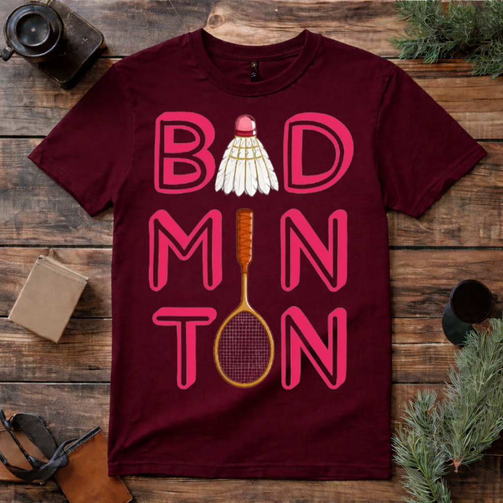 Badminton Lover T Shirt