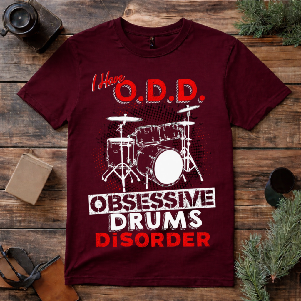 Obsessive Drums Disorder T Shirt