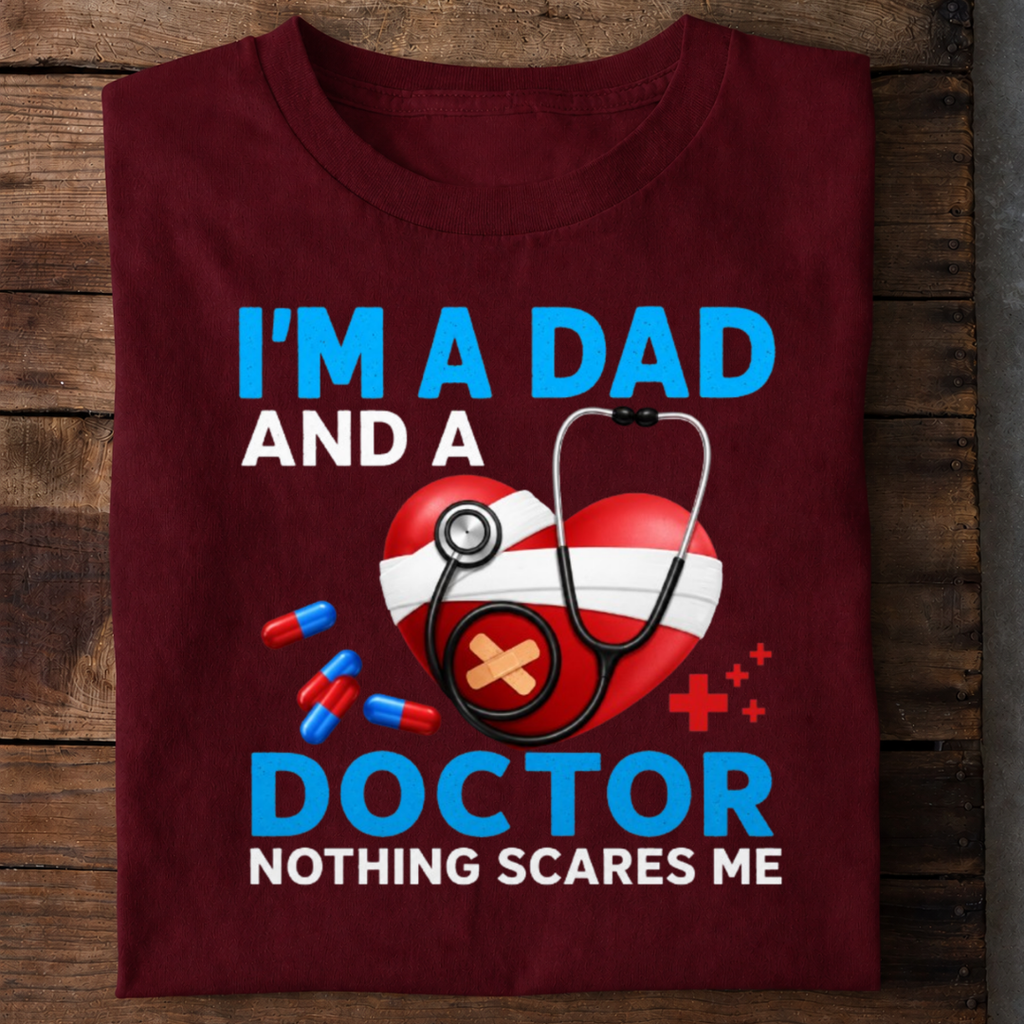 Dad Doctor Premium Cotton T Shirt