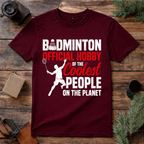 Badminton Official Premium Cotton T Shirt