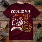 Code and Coffee T Shirt