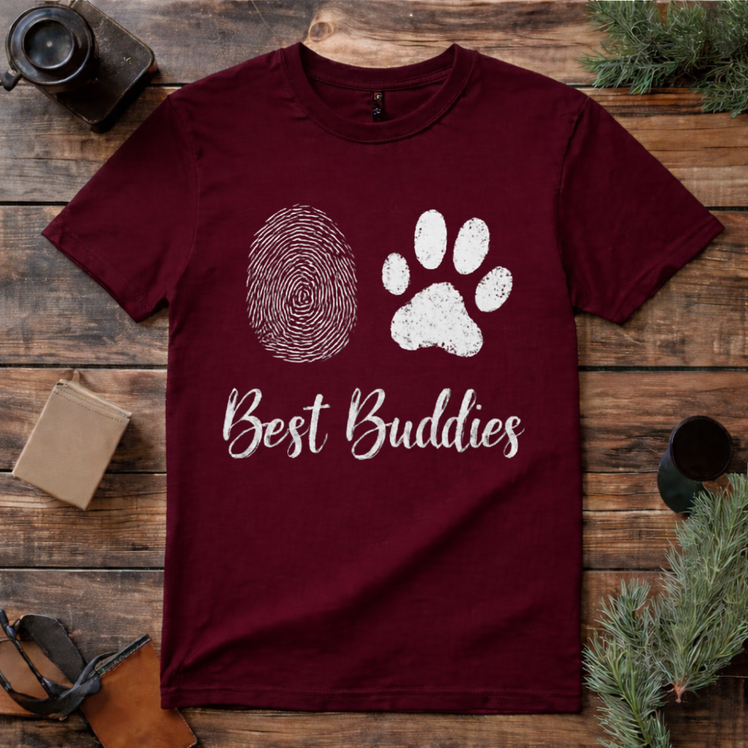 Best Buddies Dog T Shirt