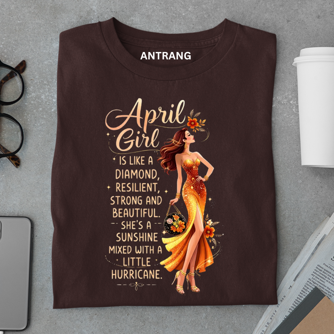 April Girl Sunshine T Shirt