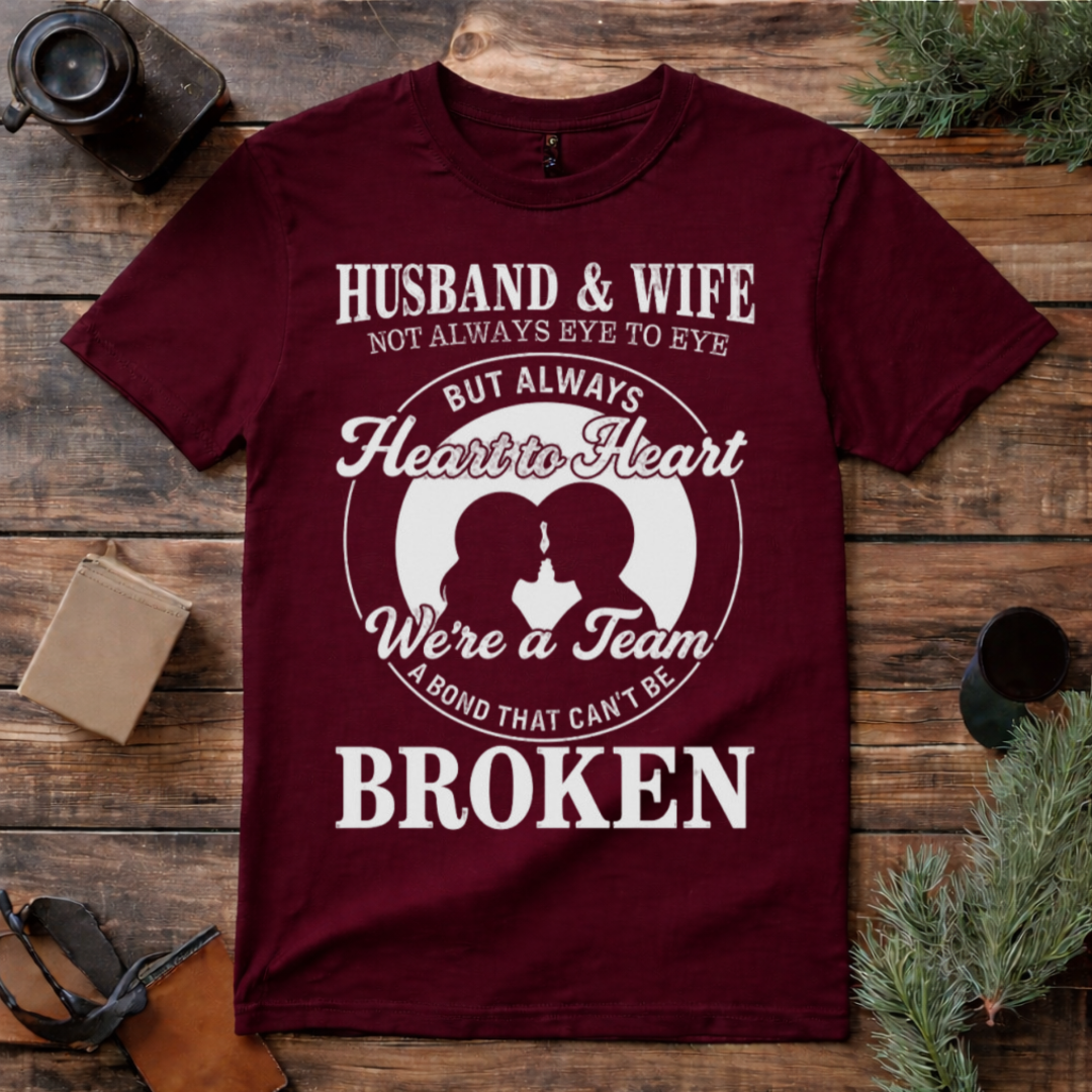 Husband Wife Unbreakable Bond T Shirt