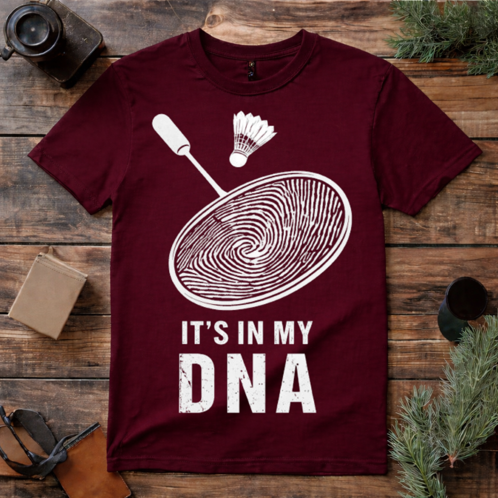 Badminton Is in My DNA T Shirt