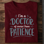 Doctor Patience Premium Cotton T Shirt