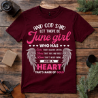 June Girl Heart of Gold T Shirt
