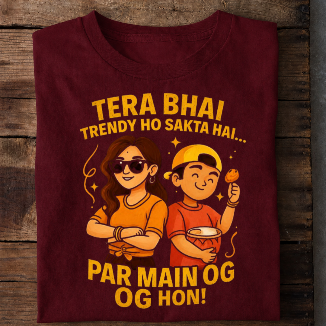 OG Bhai Premium Cotton T Shirt