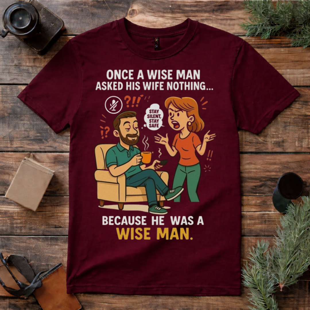 Wise Man Funny Husband T Shirt
