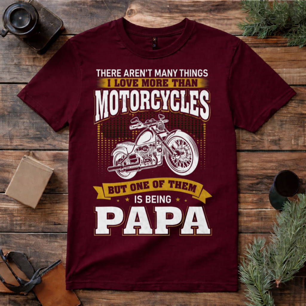 Motorcycle Papa T Shirt