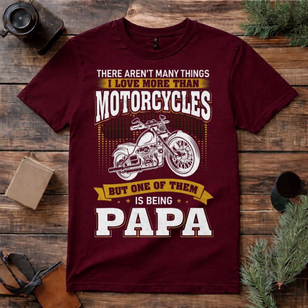 Motorcycle Papa T Shirt