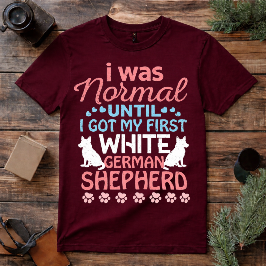 White German Shepherd Lover T Shirt