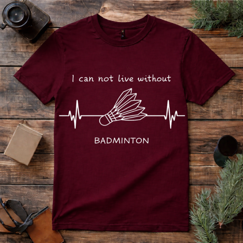 Can’t Live Without Badminton T Shirt