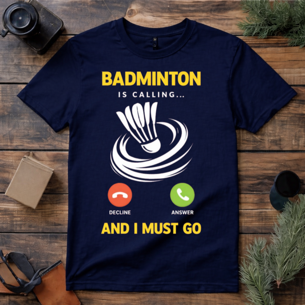 Badminton Is Calling T Shirt