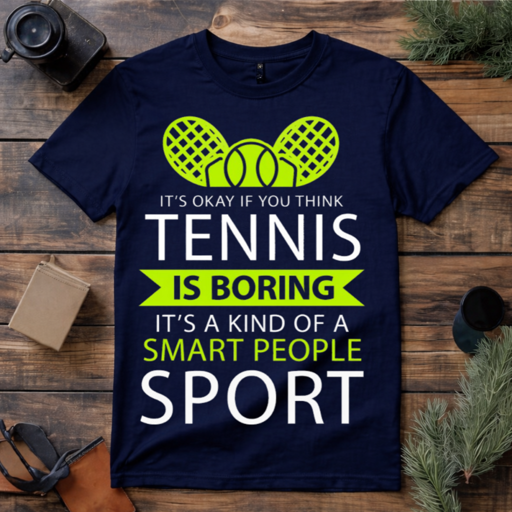 Tennis Smart People Sport T Shirt