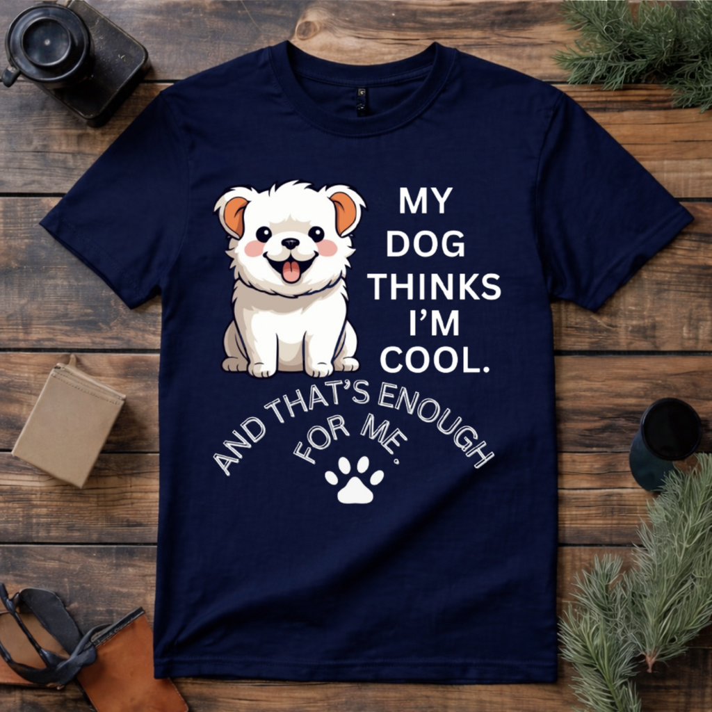 My Dog Thinks I’m Cool T Shirt