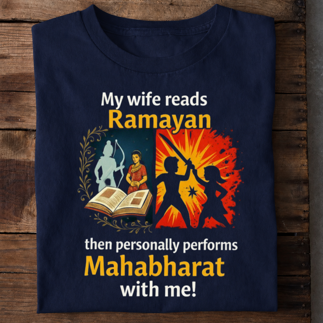 Ramayan Mahabharat Premium Cotton T Shirt