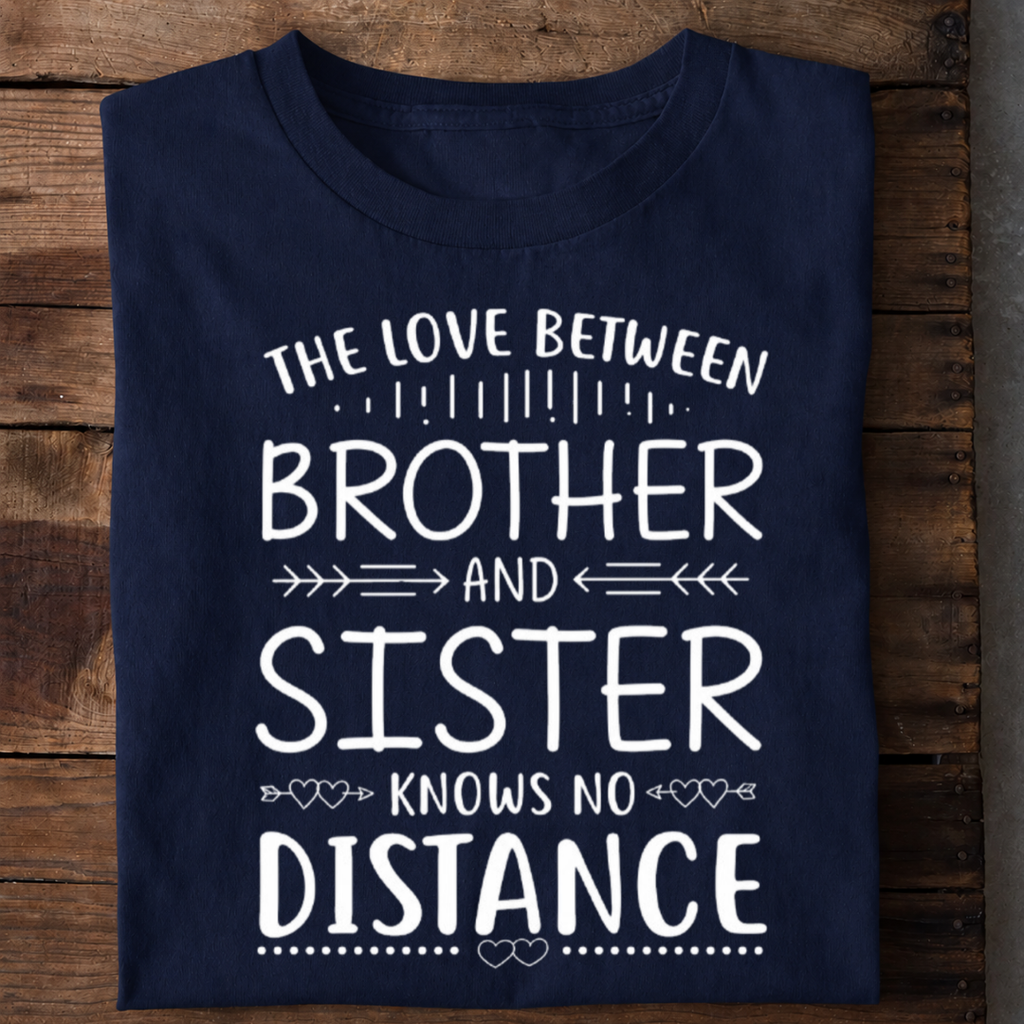 Brother Sister Love Premium Cotton T Shirt