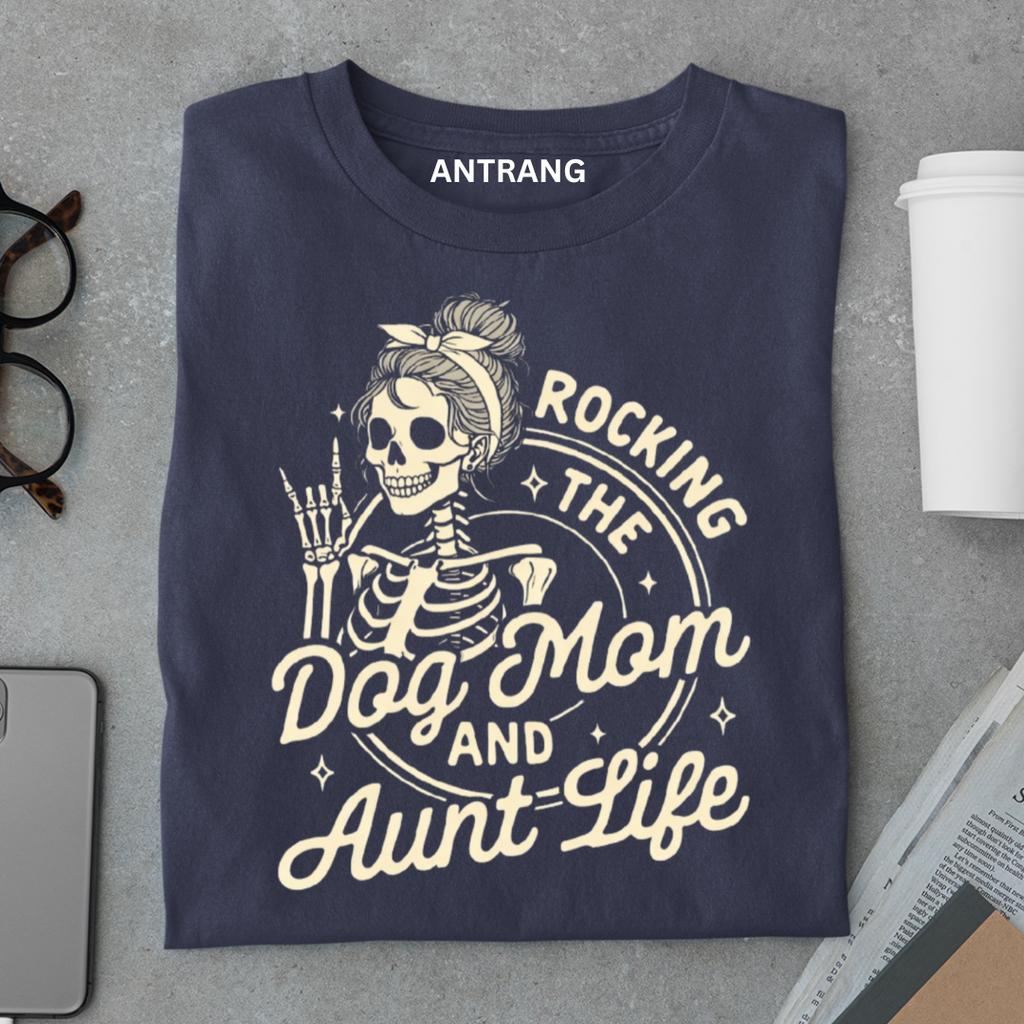 Rocking the Dog Mom Life T Shirt