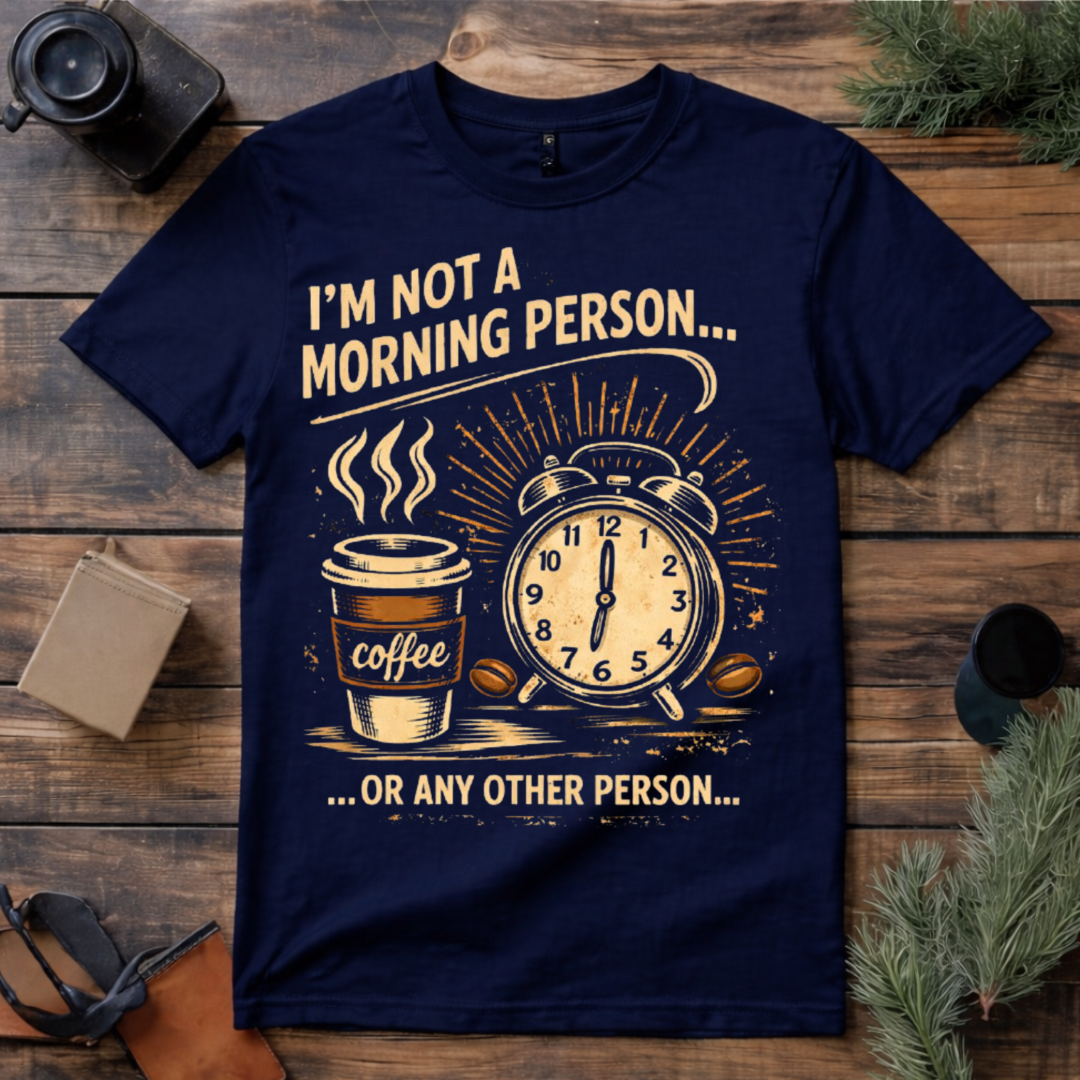 Coffee Before People T Shirt