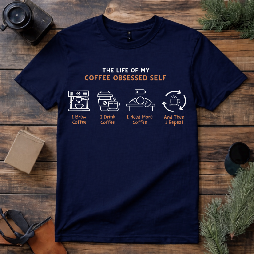 Coffee Obsessed Life T Shirt