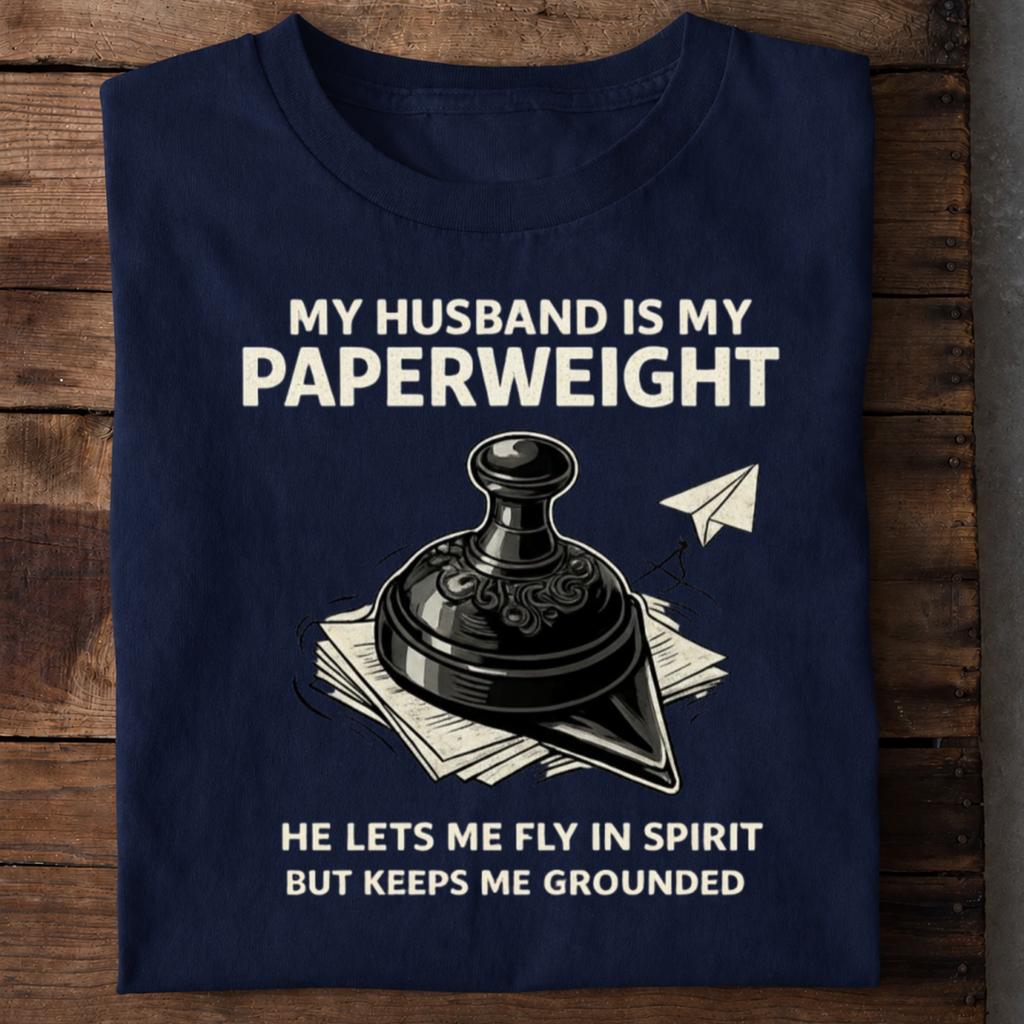 Husband Paperweight Premium Cotton T Shirt