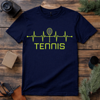 Tennis Heartbeat T Shirt