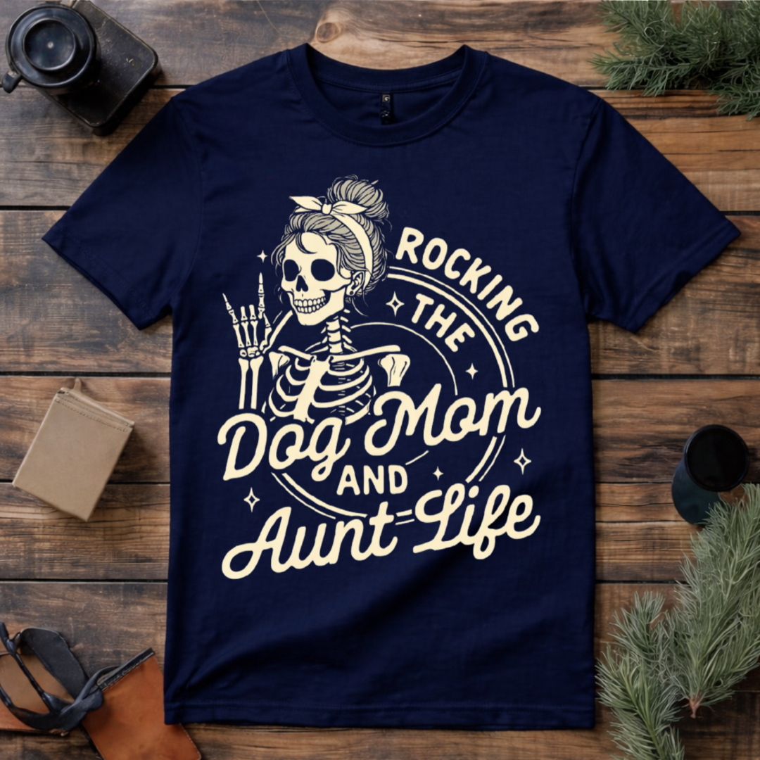 Rocking the Dog Mom Life T Shirt
