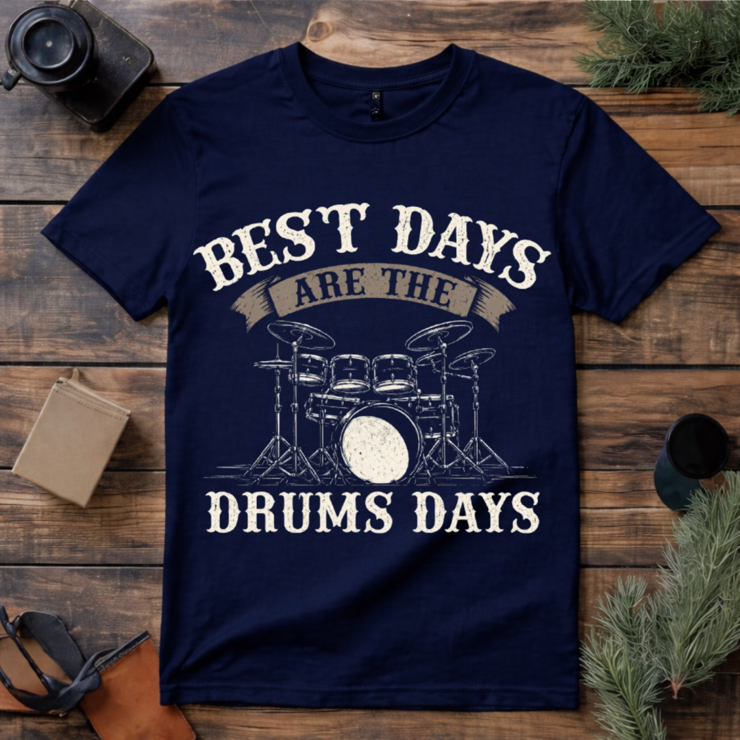 Best Days Are Drum Days T Shirt