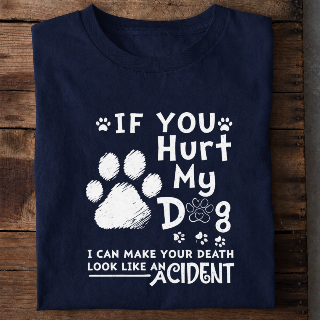 Don’t Hurt My Dog Premium Cotton T Shirt