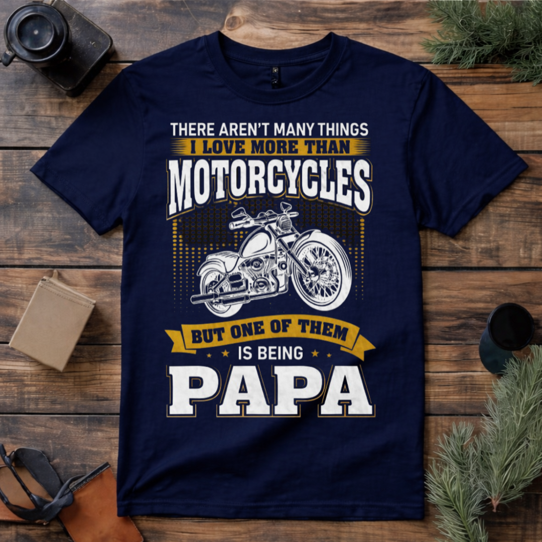 Motorcycle Papa T Shirt