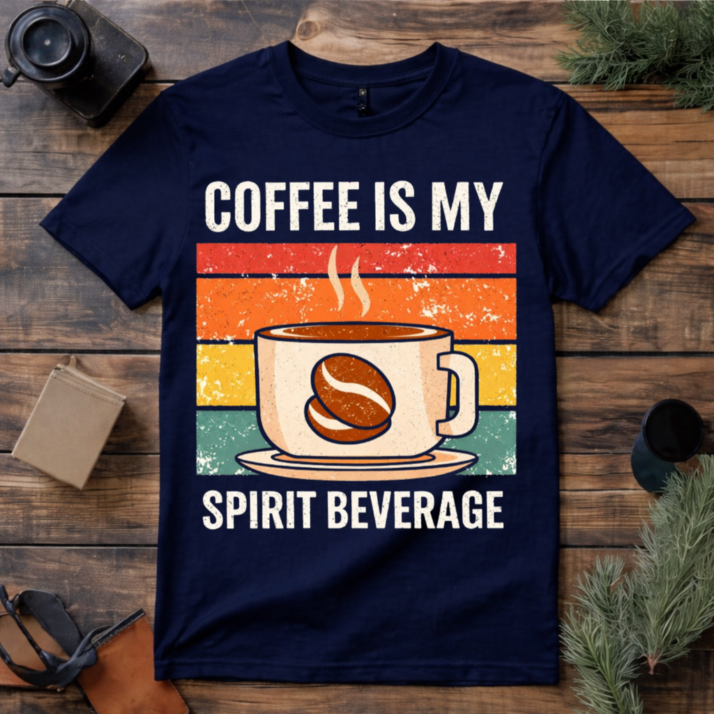 Coffee Is My Spirit Beverage T Shirt