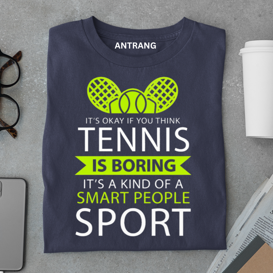 Tennis Smart People Sport T Shirt